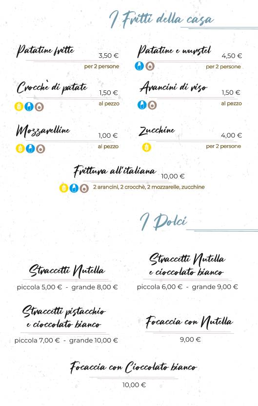 Menu di Erreclub di Antonio Ragno 