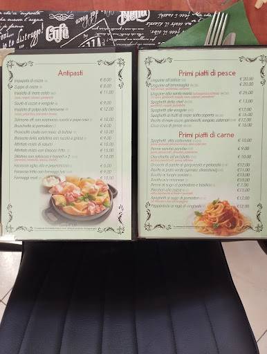 Menu di Ristorante dell' amore 