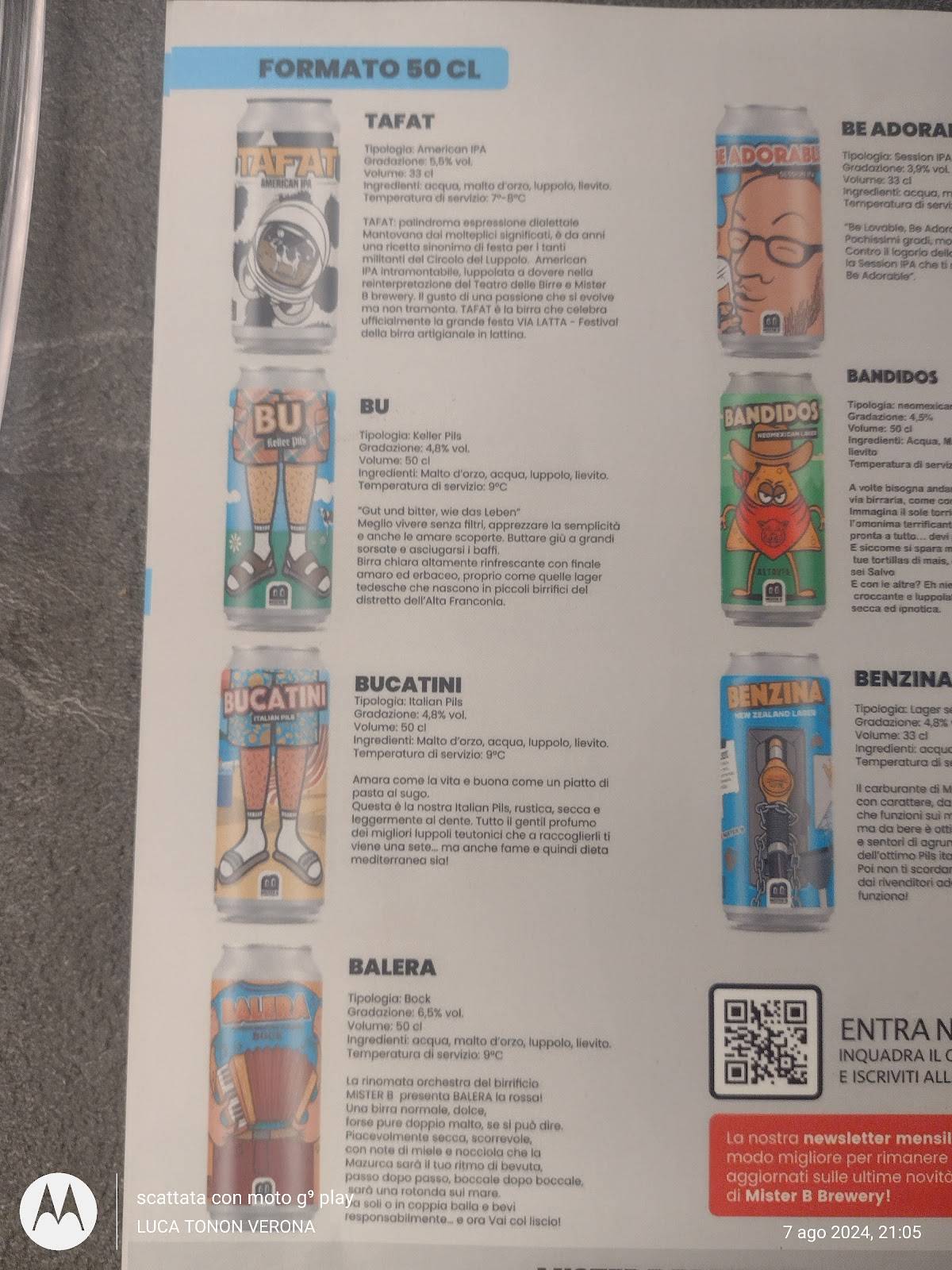 Menu di Pizzeria Semplice di Luca Gianlorenzi 