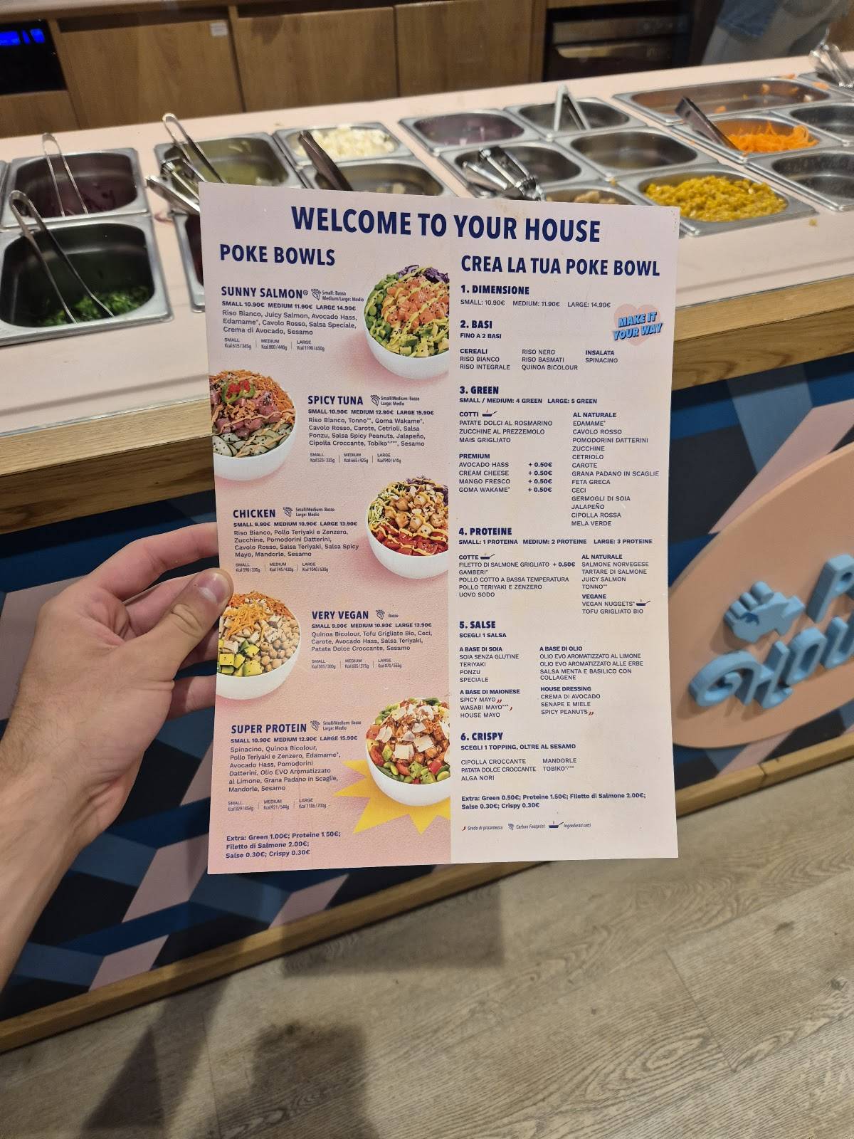 Menu di Poke House - Genova San Vincenzo 