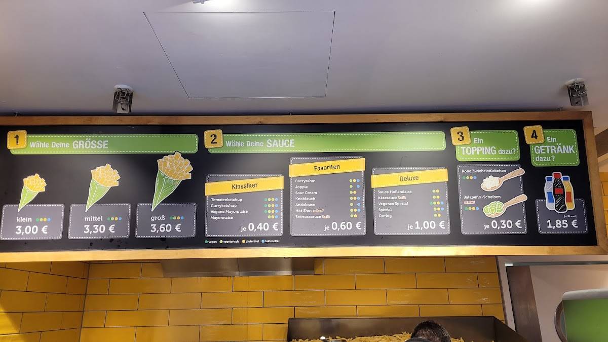 Menu de Pommesglück Systemgastronomie GmbH