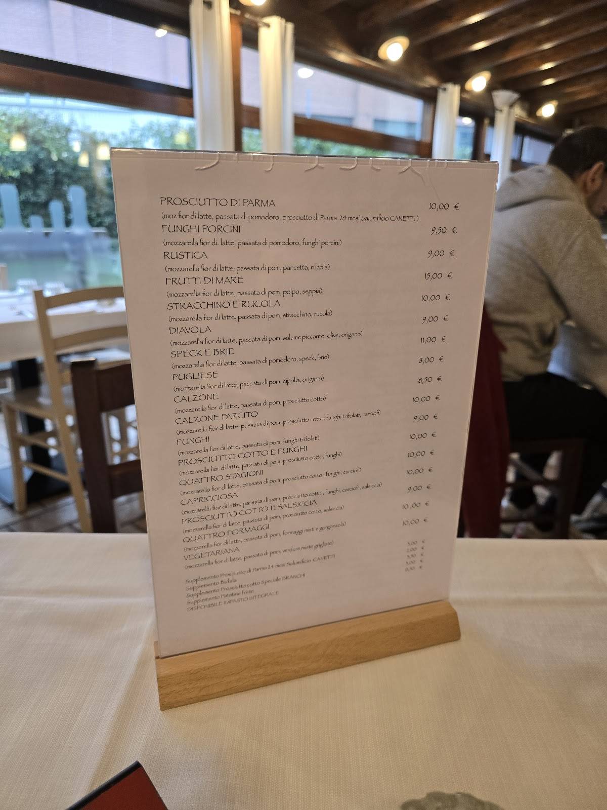 Menu di Porfido Collecchio 