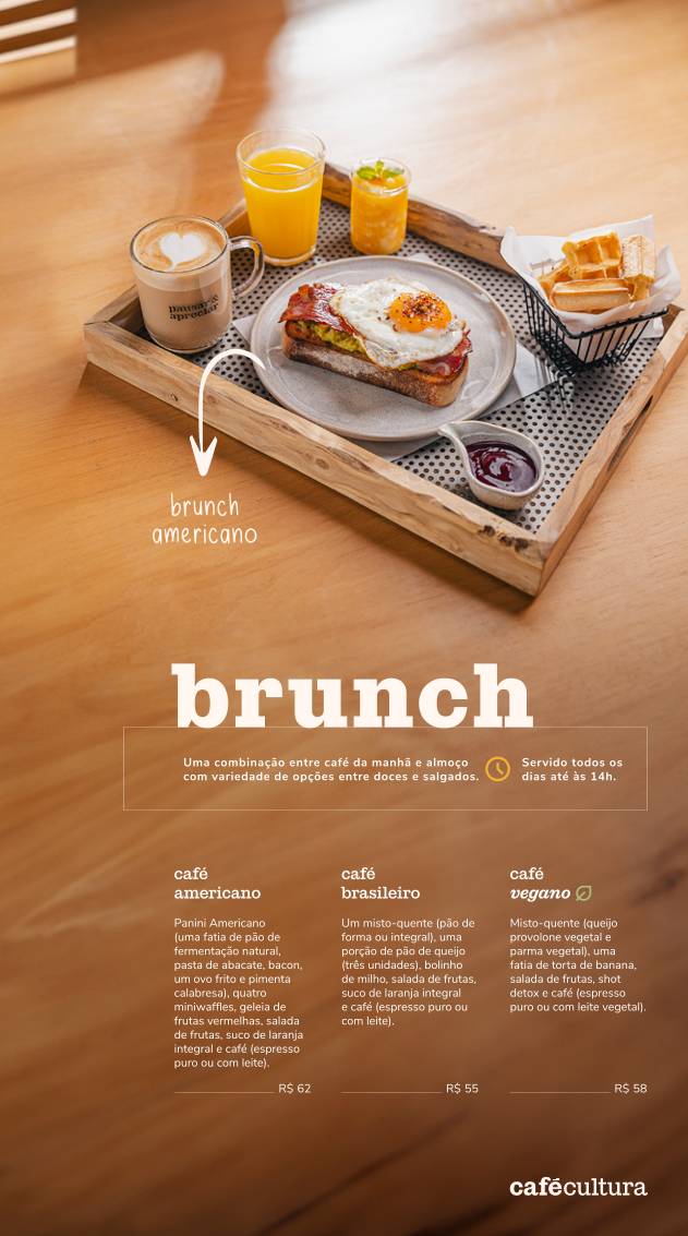 Café Cultura - Patio 24 cardápio