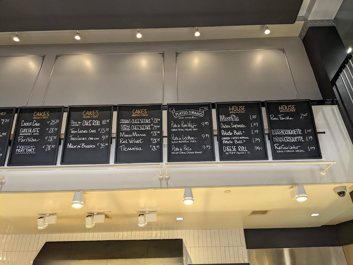 Menu At Portos Bakery And Cafe Glendale