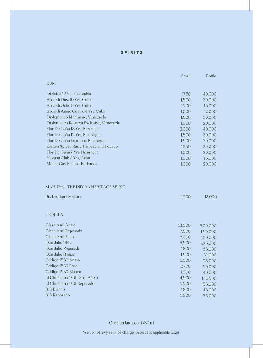 AER menu