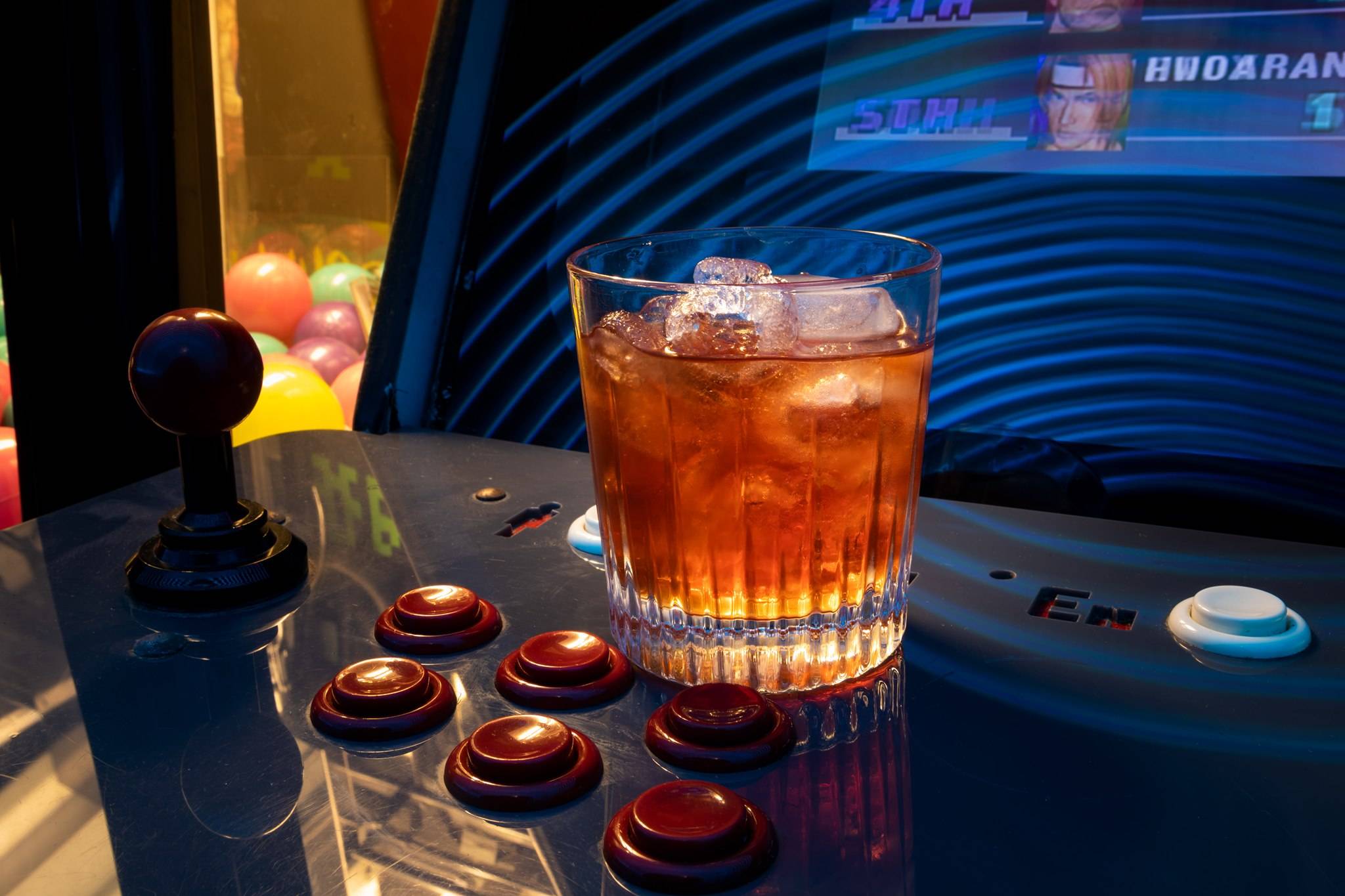 Menu de Arcade Club