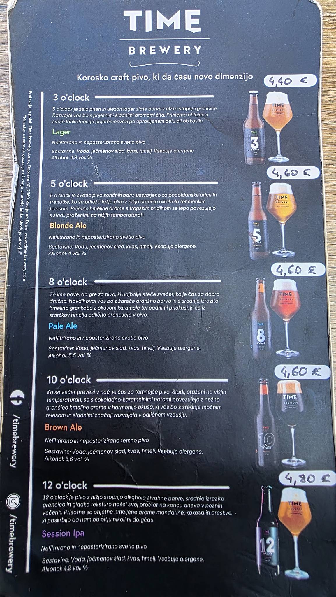 Menu di Da Noi 