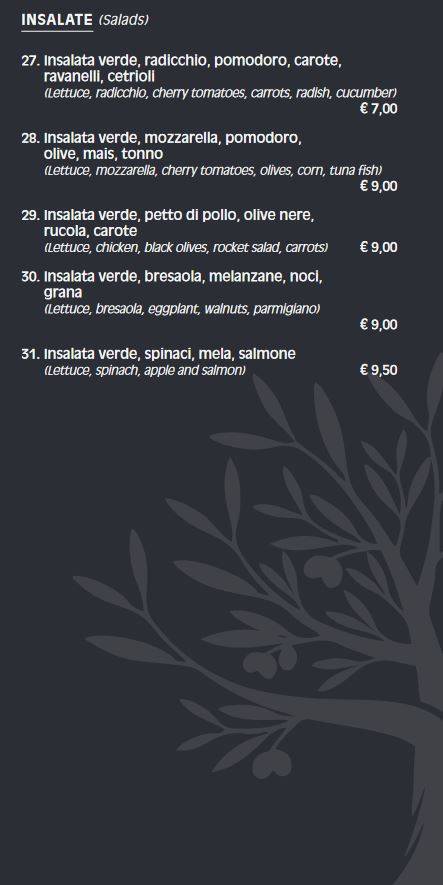 Menu di My Land Coffè Drink & Local Food 