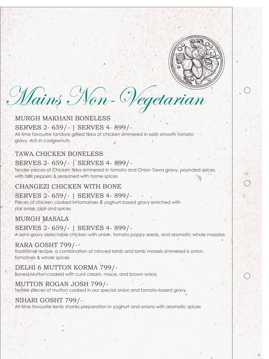 Punjabi By Nature menu