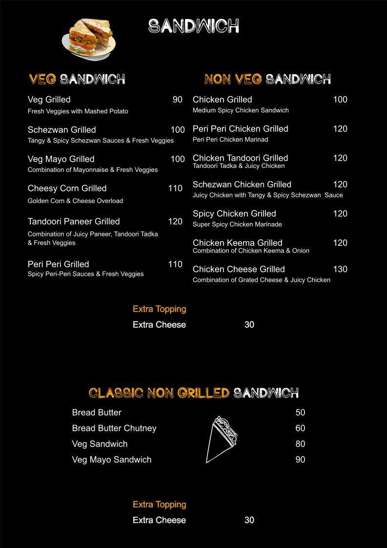 RTS Cafe Bhugaon menu