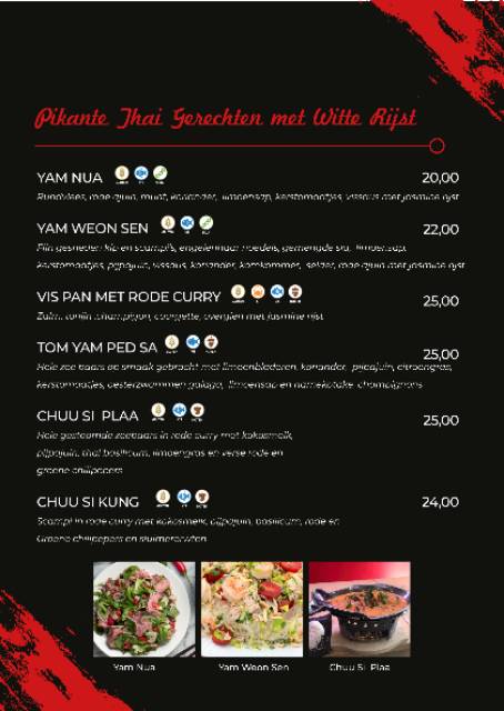 Menu de Moshi Sushi Wok & grill