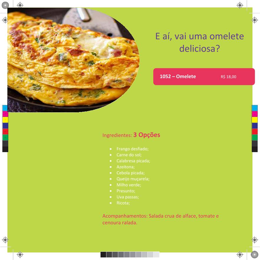 Real Sucos cardápio
