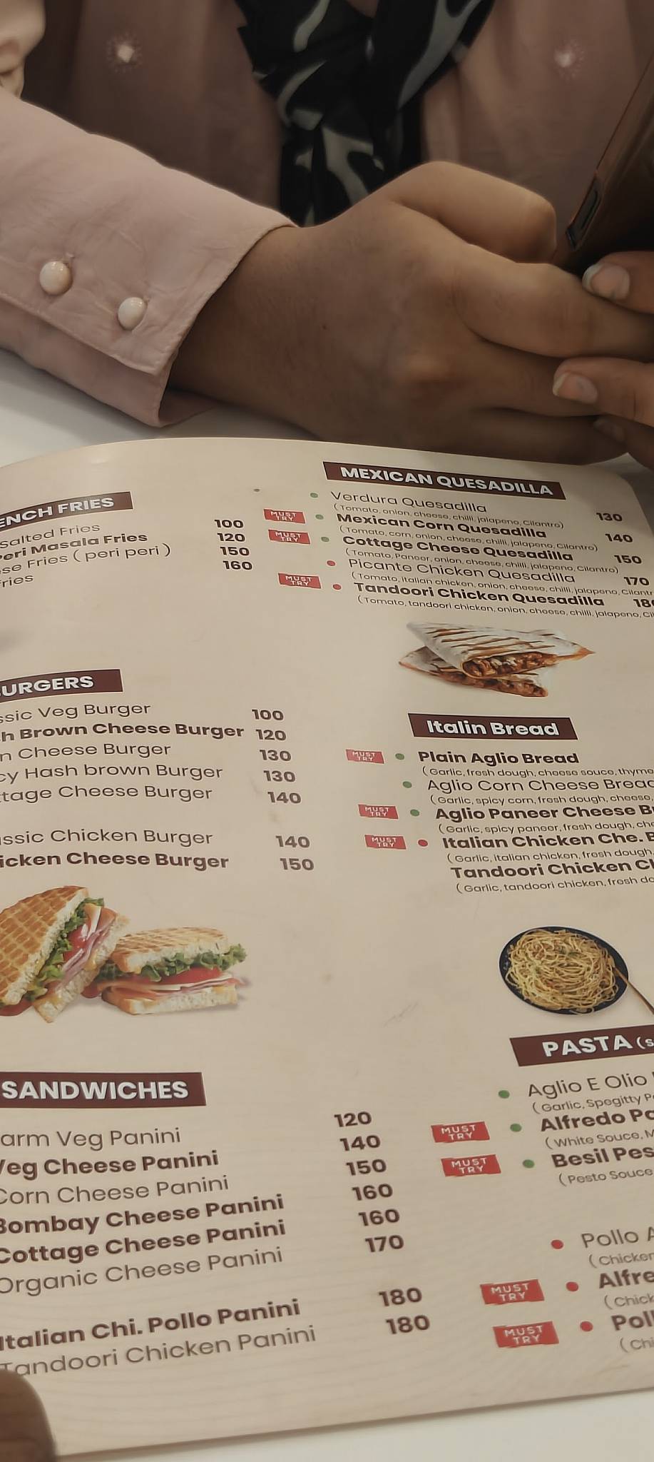 Redeye Cafe menu