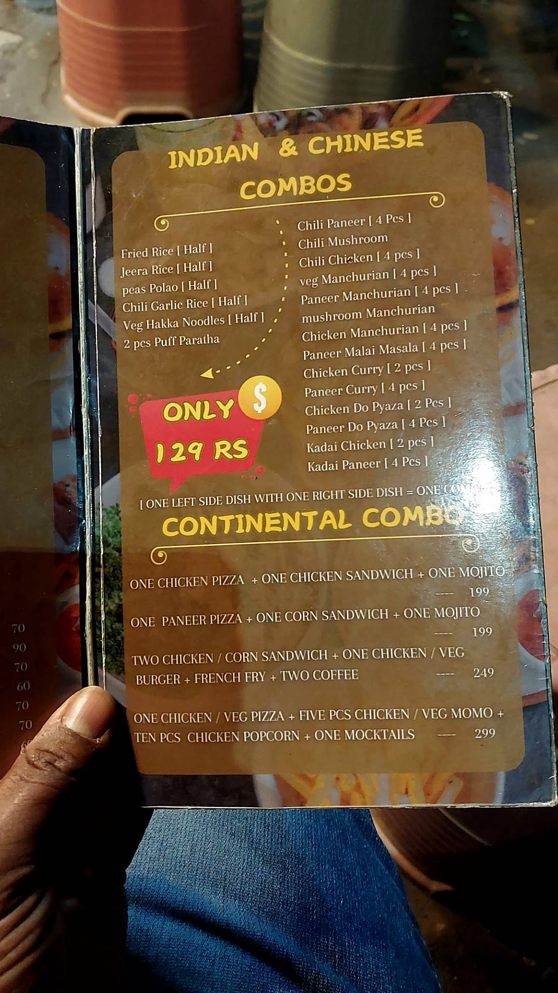 Relish menu