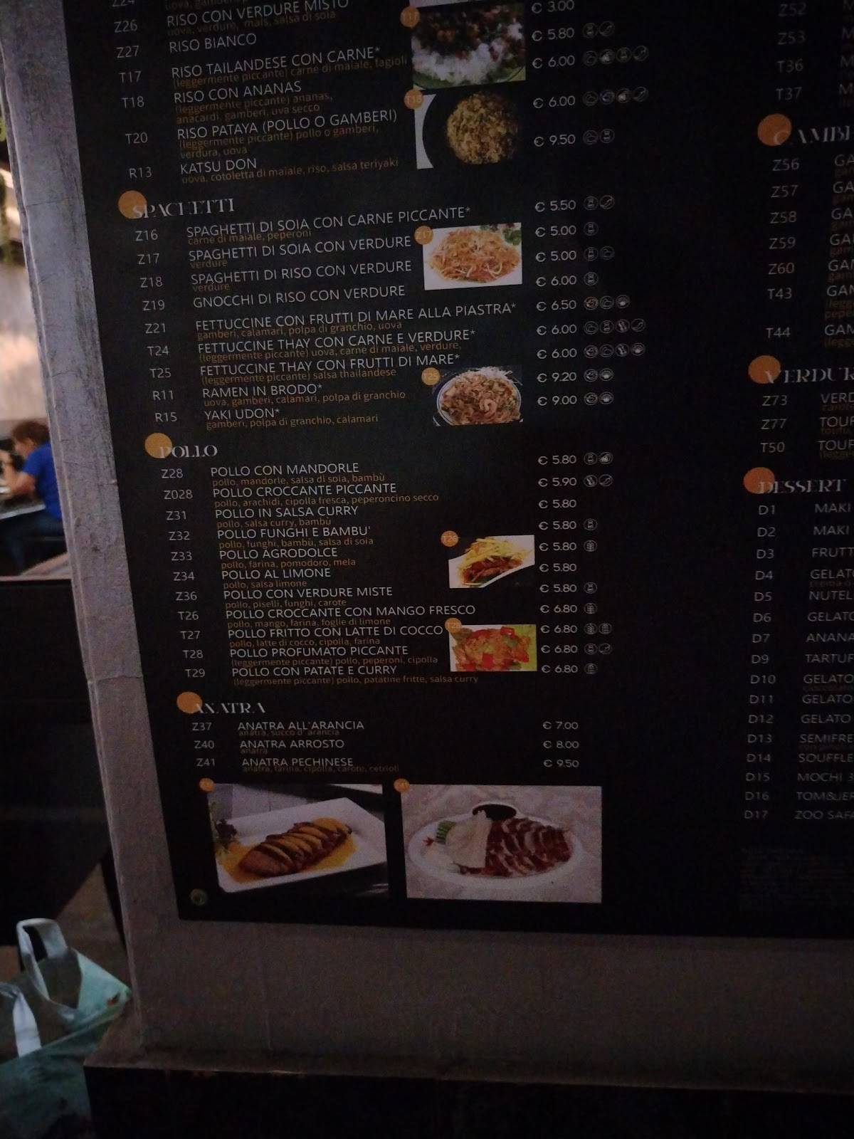 Menu di Amico 