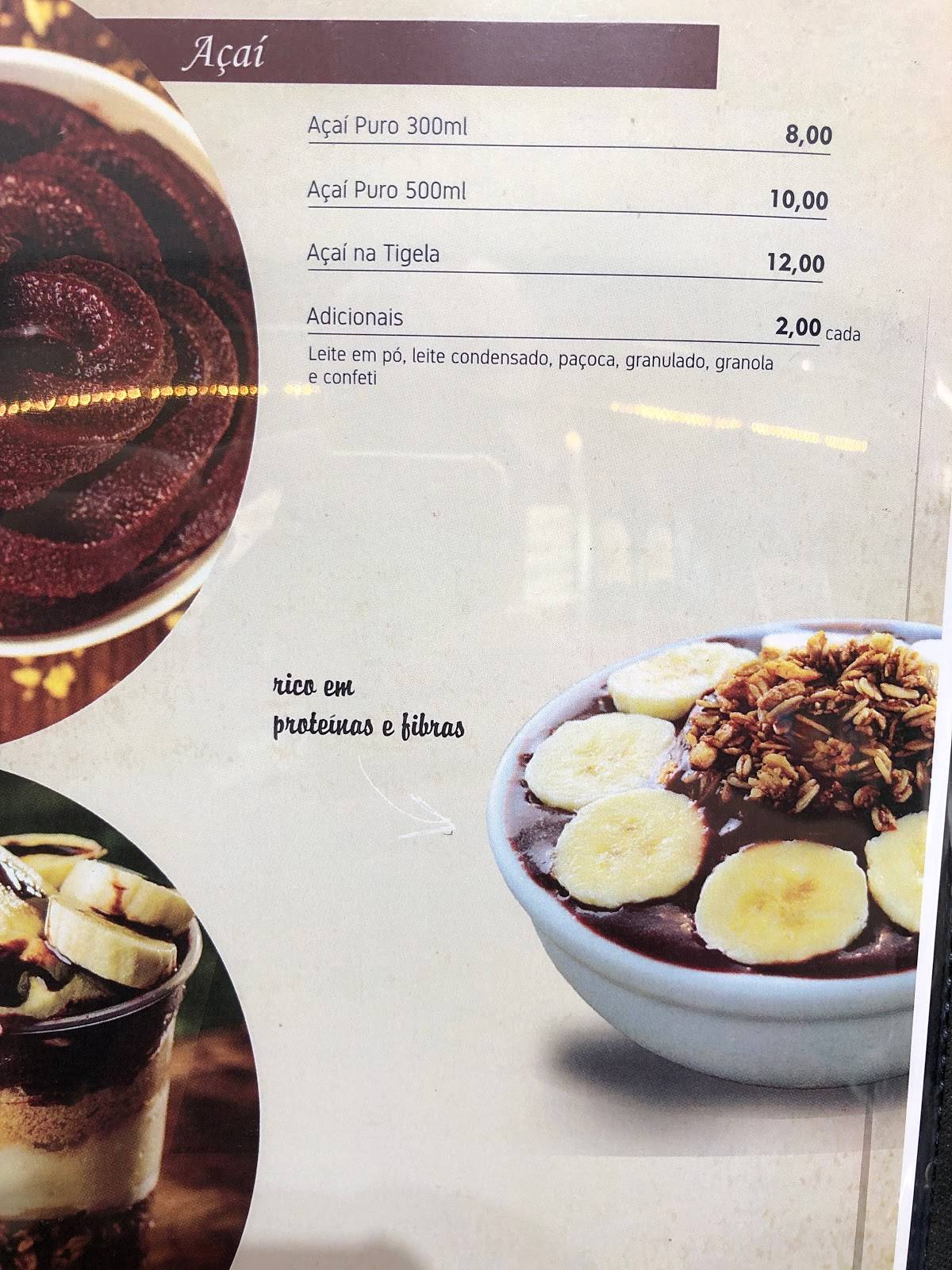 Babilônia Pães e Doces cardápio