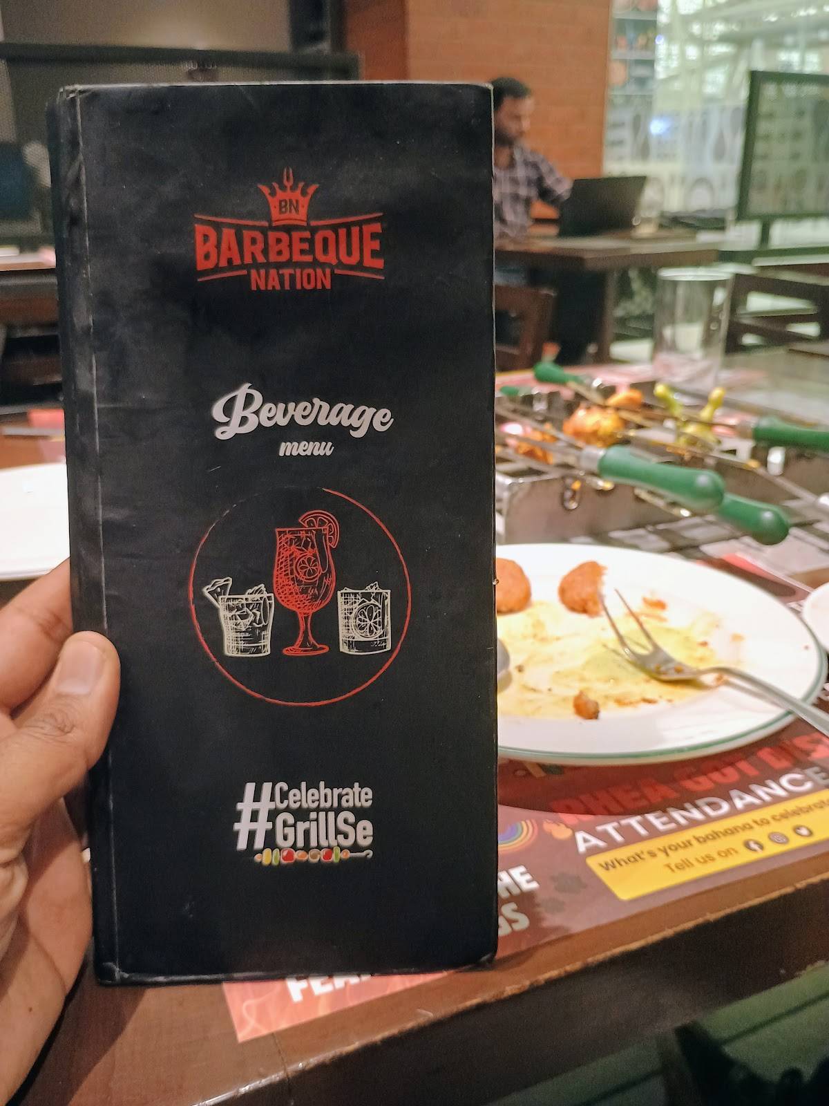 Barbeque Nation menu