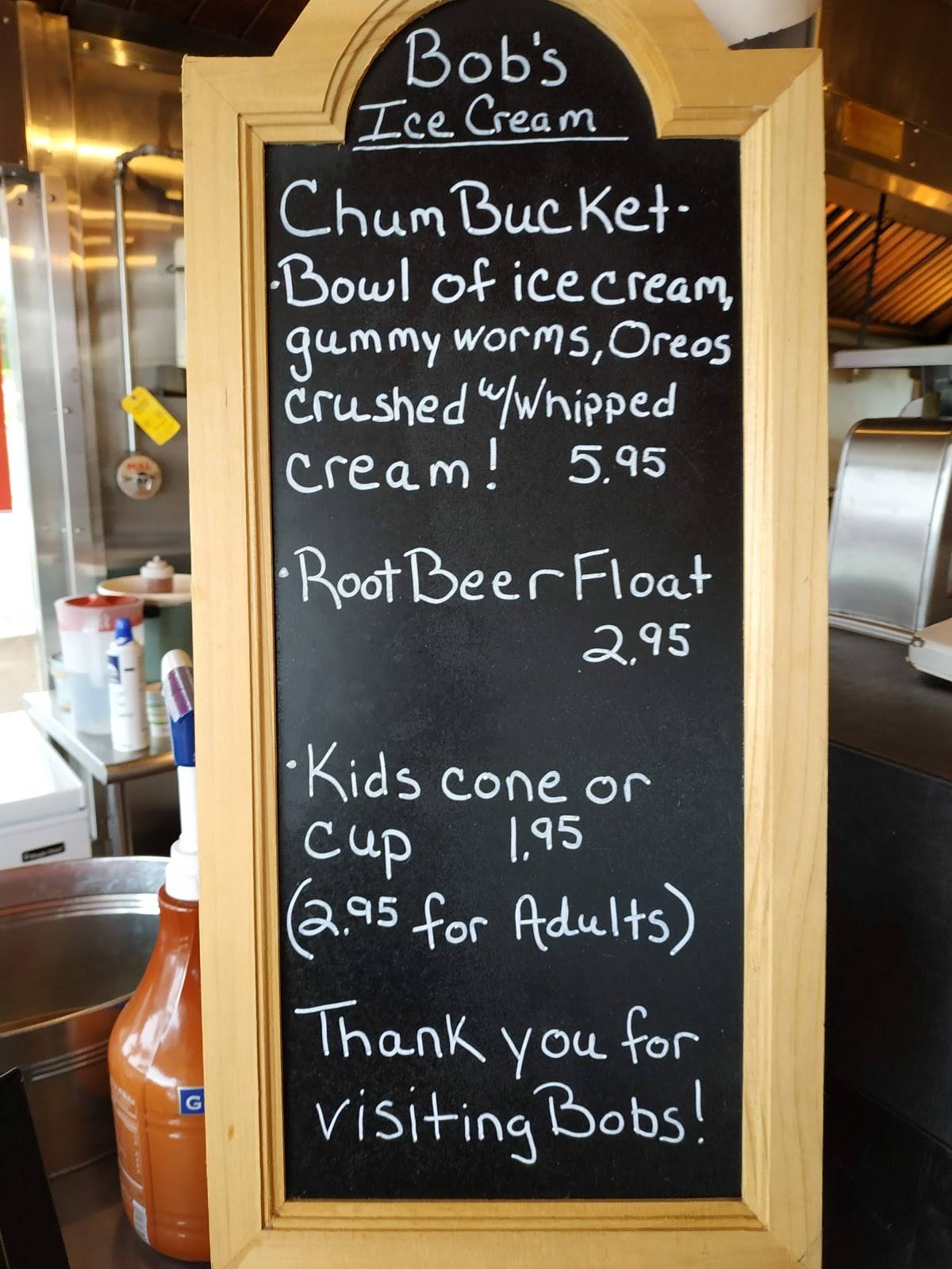 Menu at Bob's Chowder Bar & BBQ Salmon, Anacortes