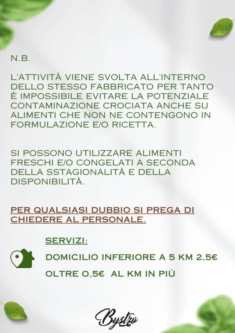 Menu di Bystro 