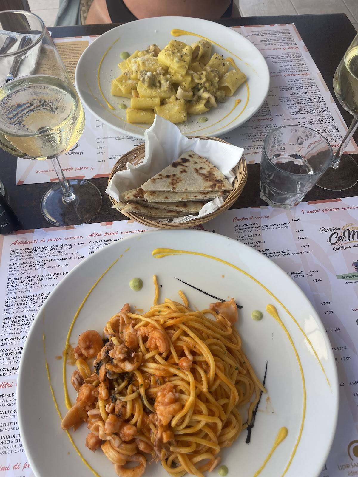 Menu di Ristorante Caribe 
