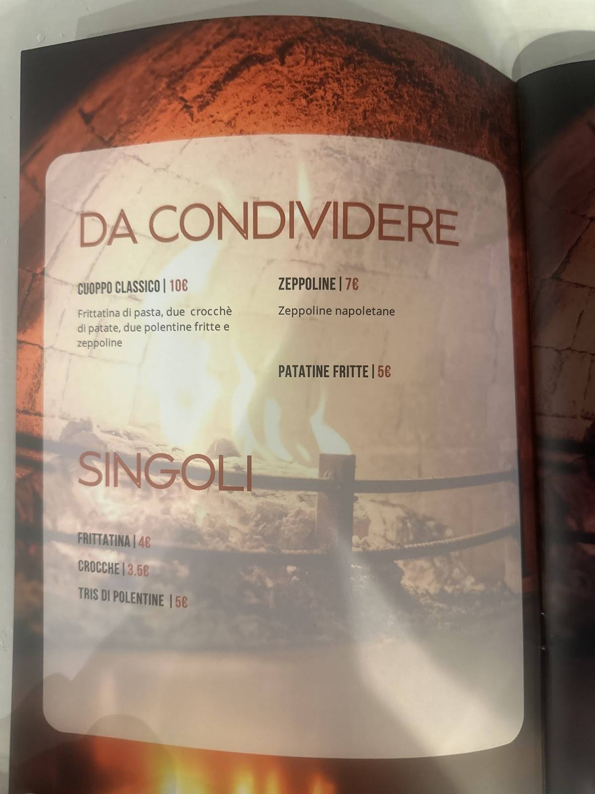 Menu di Croce Bianca 