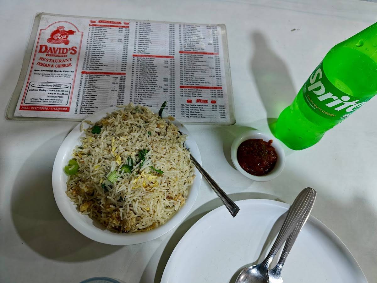 David's​ Restaurant menu