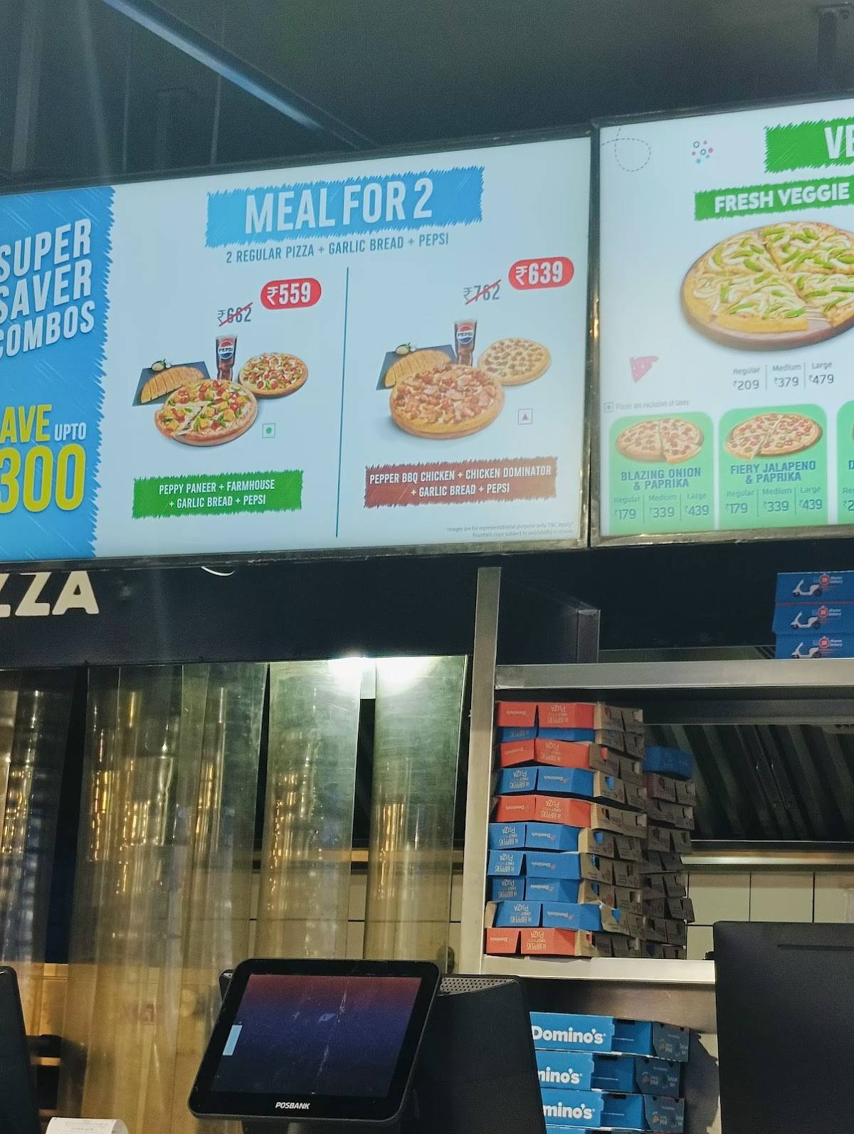 Domino's Pizza Nandini Layout, Benagluru menu