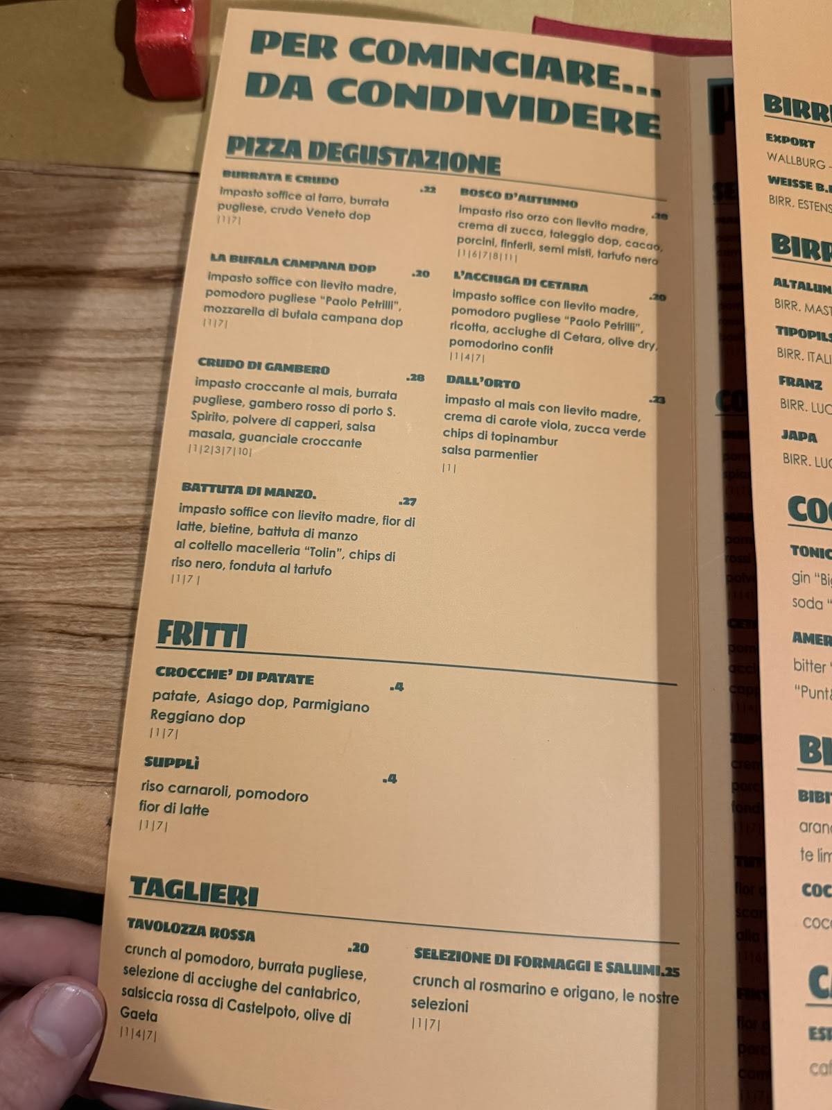 Menu di Gigi Pipa 