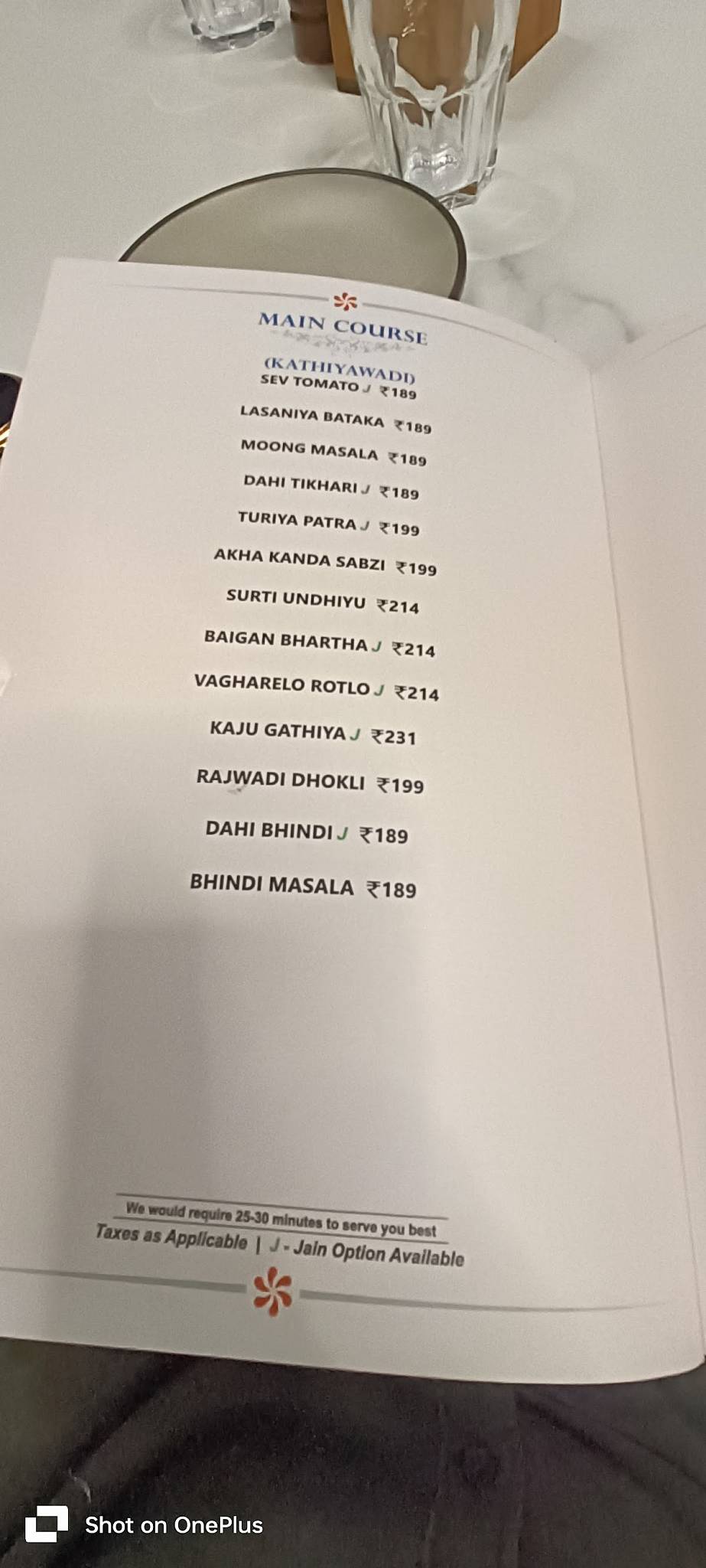 Girnar Multi-Cuisine Restaurant & Banquets menu