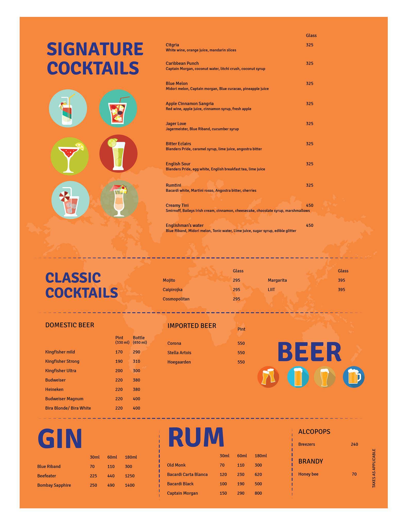 Global Binge by ashraya menu