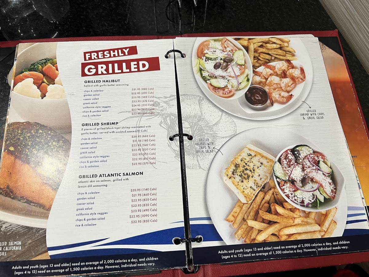 Menu de Halibut House Fish & Chips