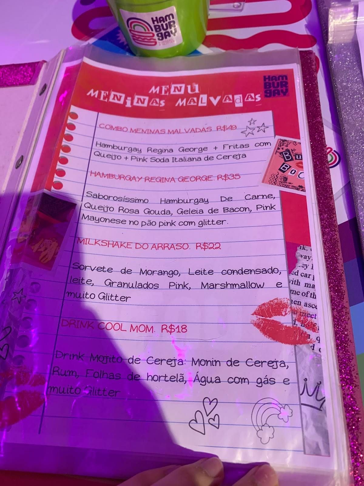 Hamburgay cardápio