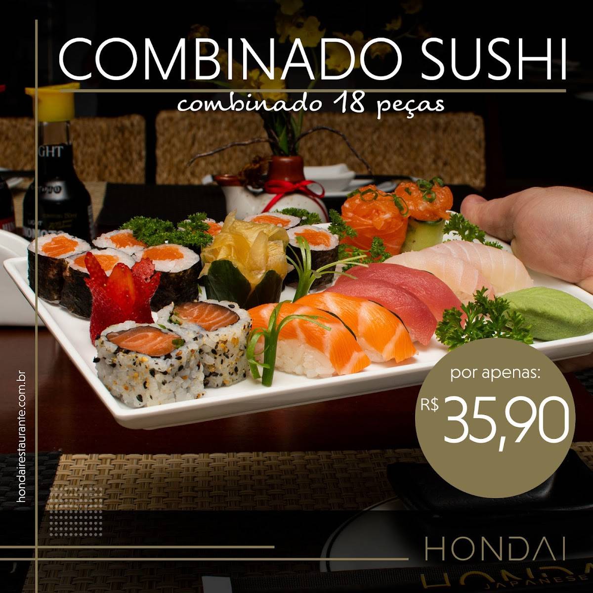 Hondai Japanese Barão Geraldo cardápio