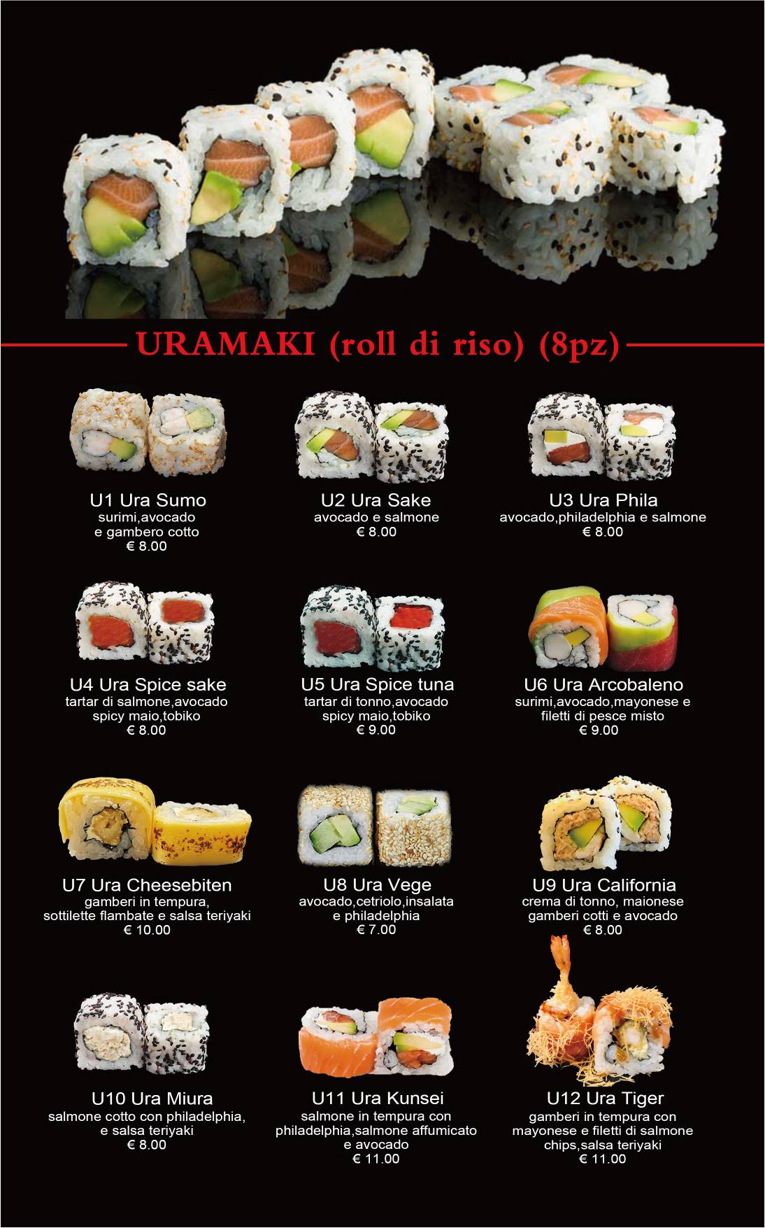 Menu di King Sushi 