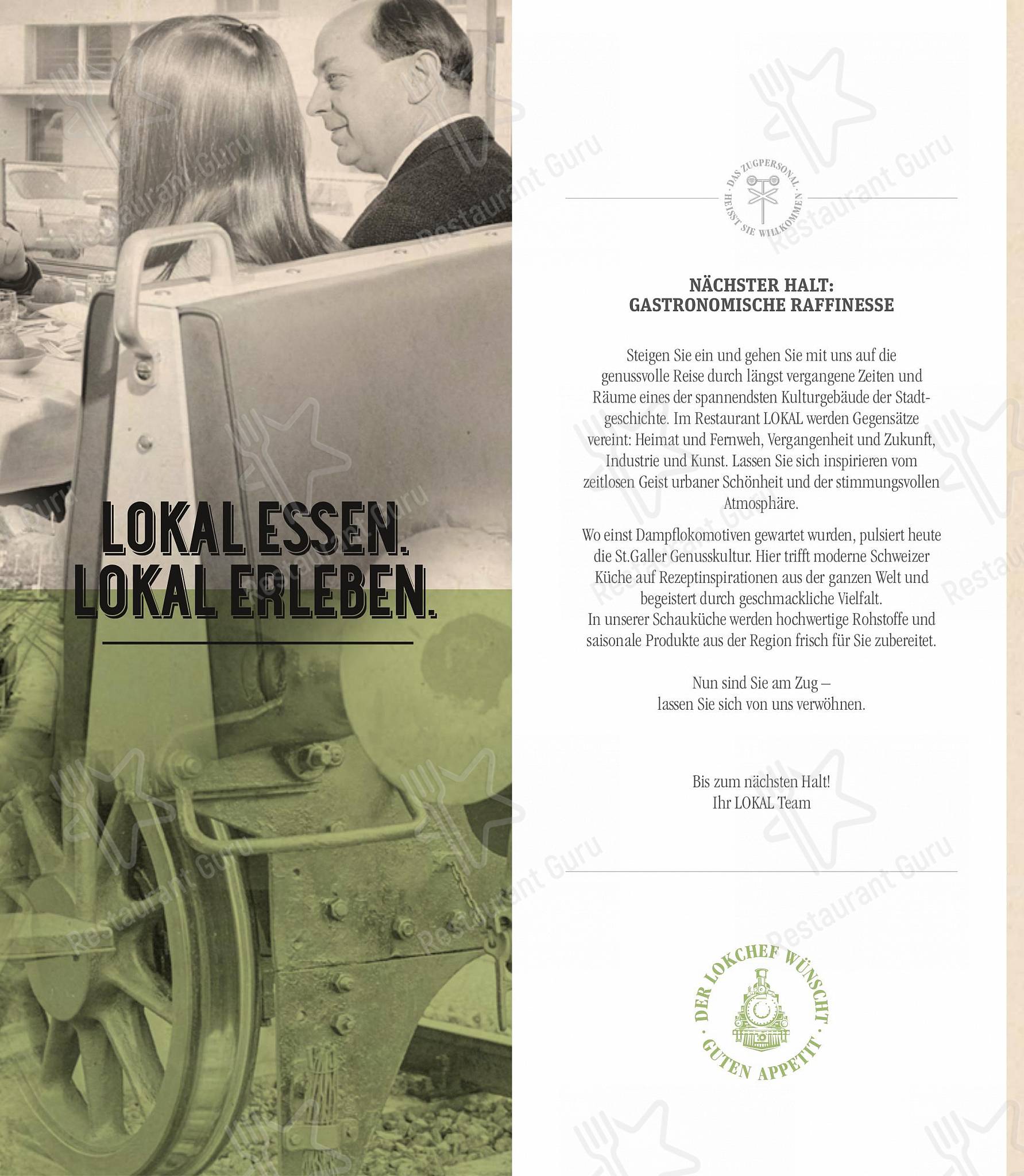 Menu di Brasserie LOK - Menu