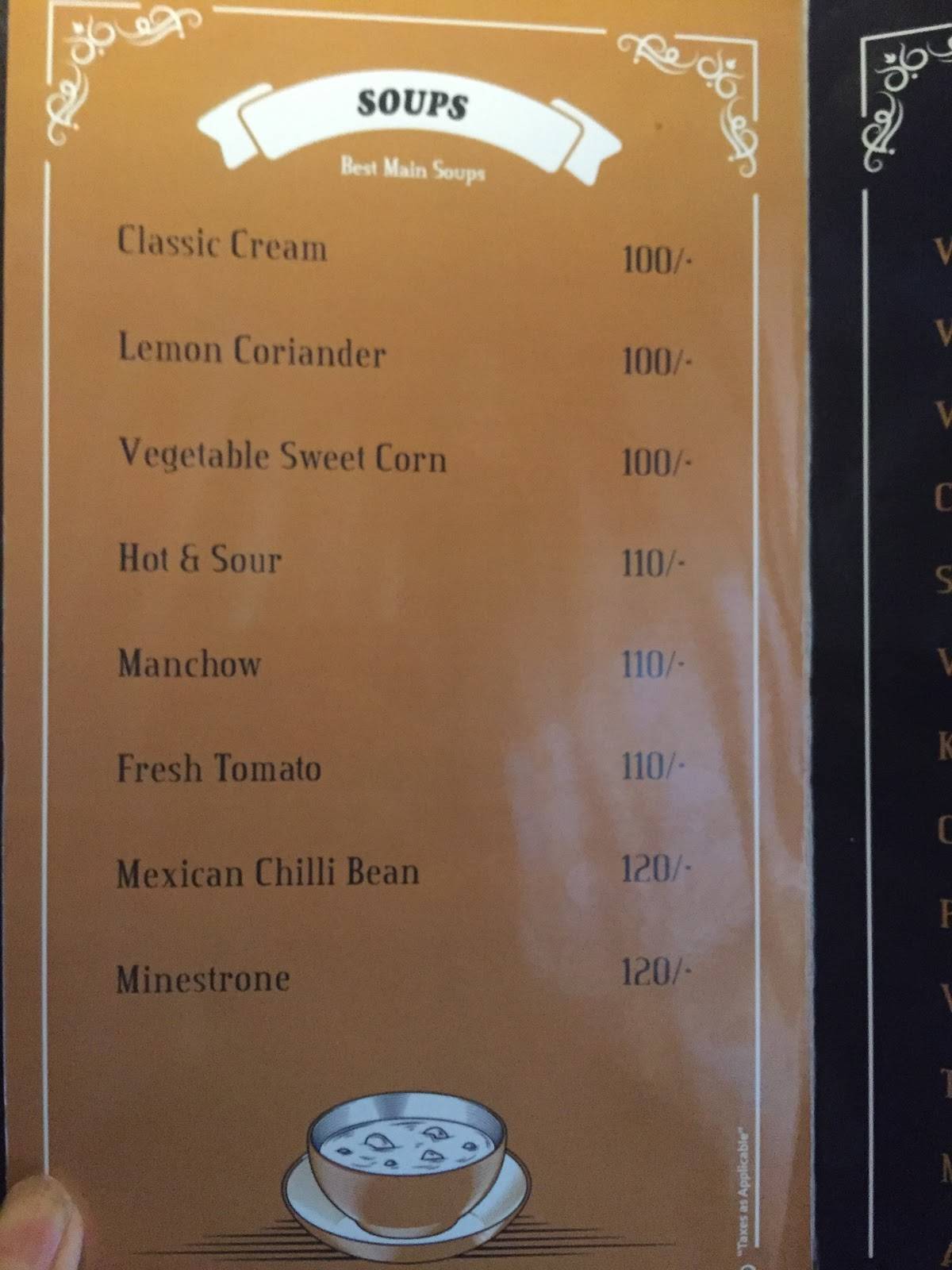 La' Dude Cafe & Resto menu