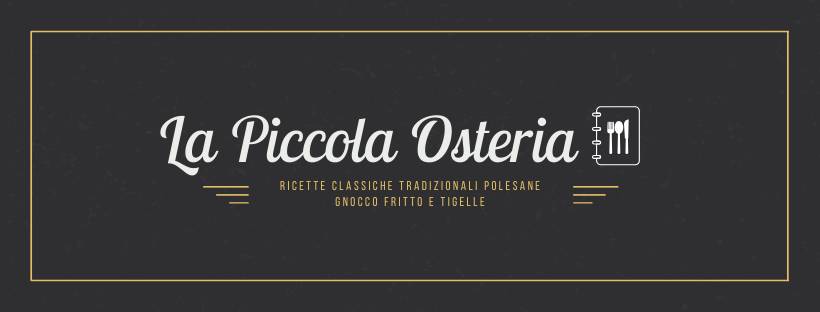 Menu di La Piccola Osteria 