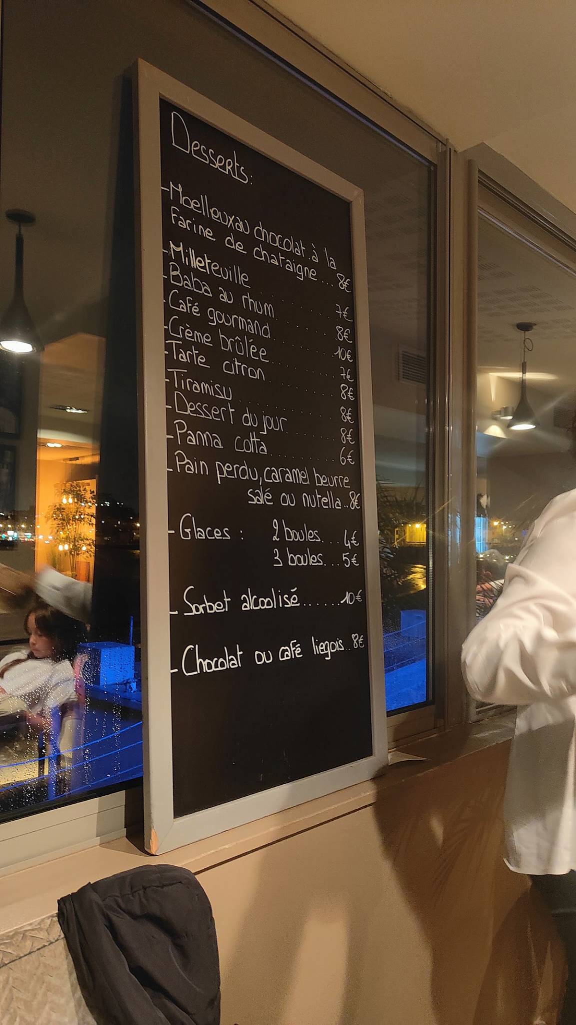 Menu de La Riviera - Restaurant Marseille
