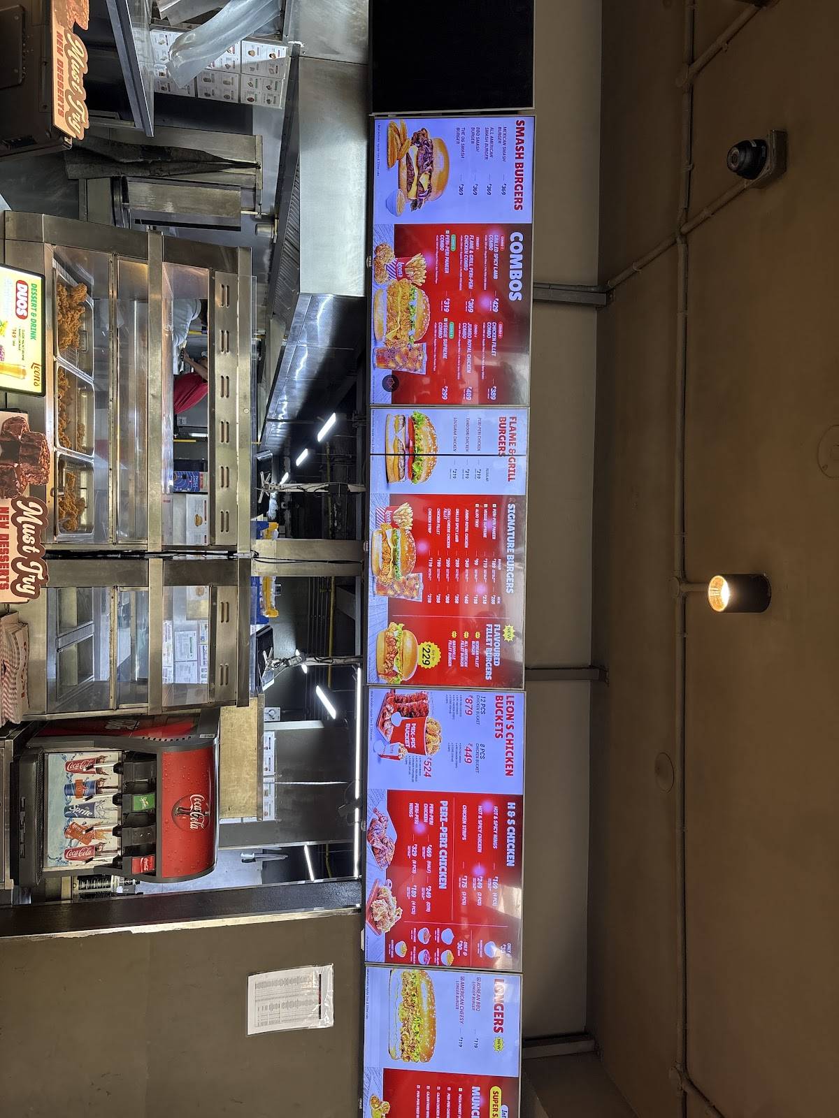 Leon's Burgers & Wings Electronic City menu