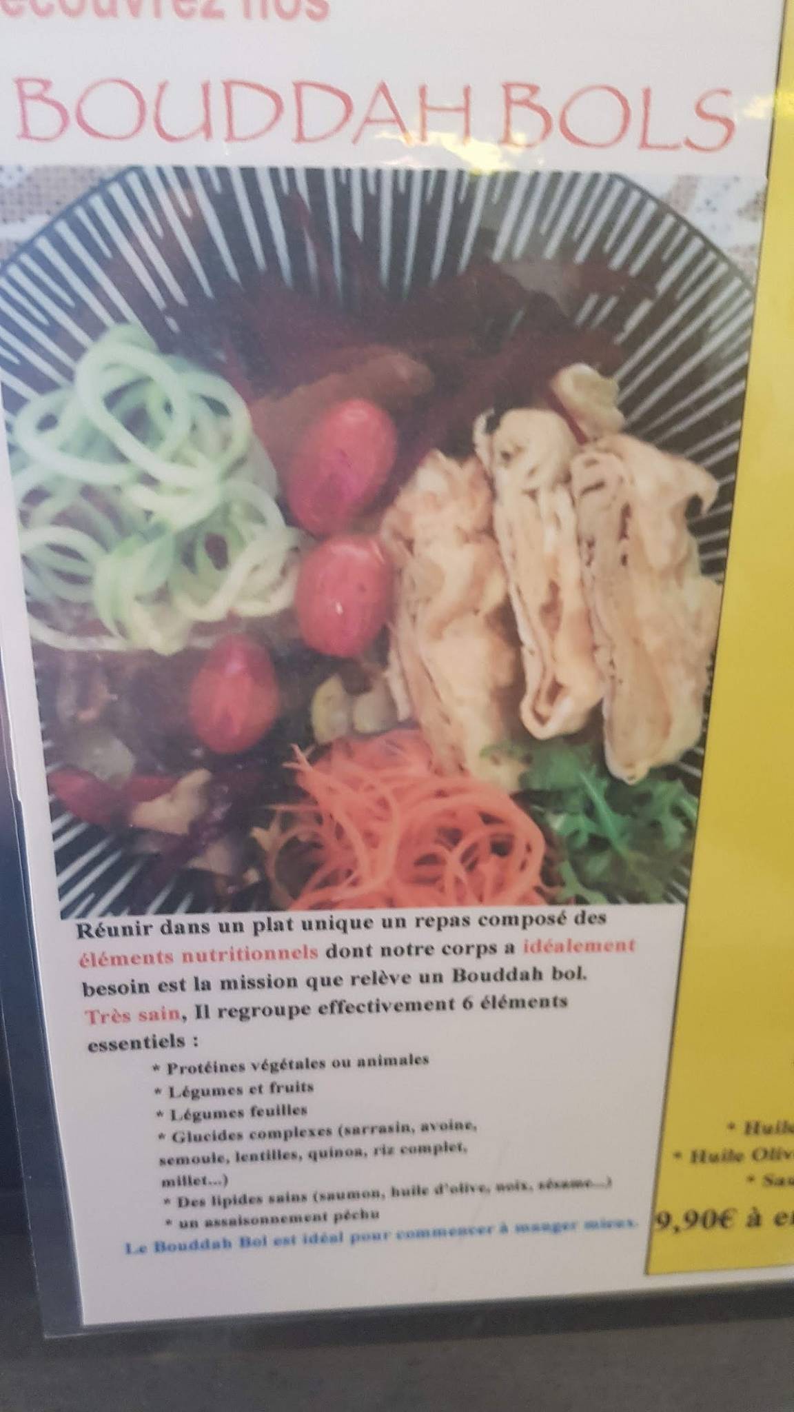 Menu de Little Saigon
