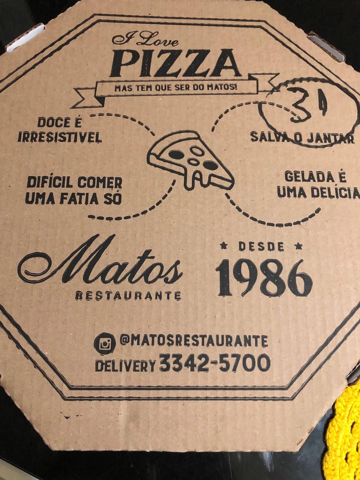 Matos Restaurante e Pizzaria cardápio