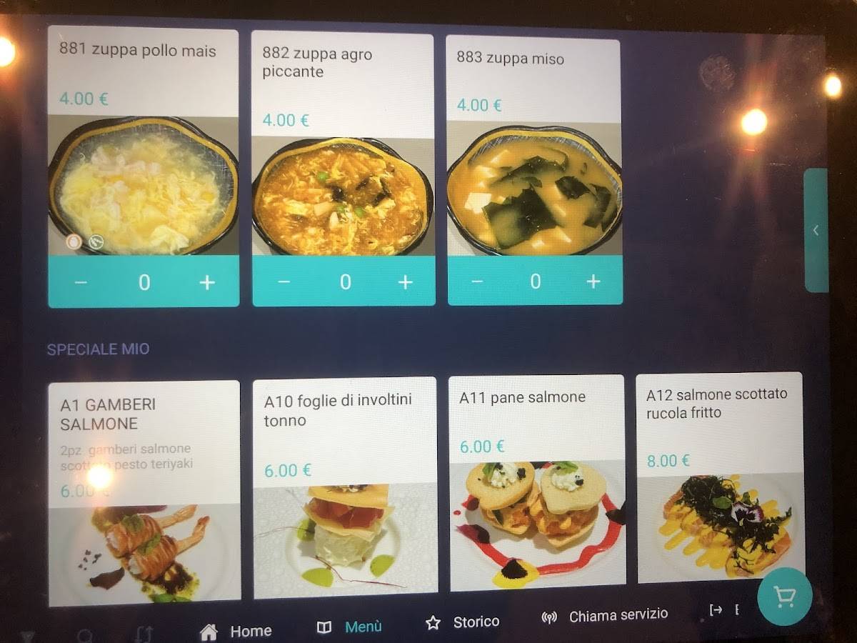 Menu di Mio Fusion Restaurant 