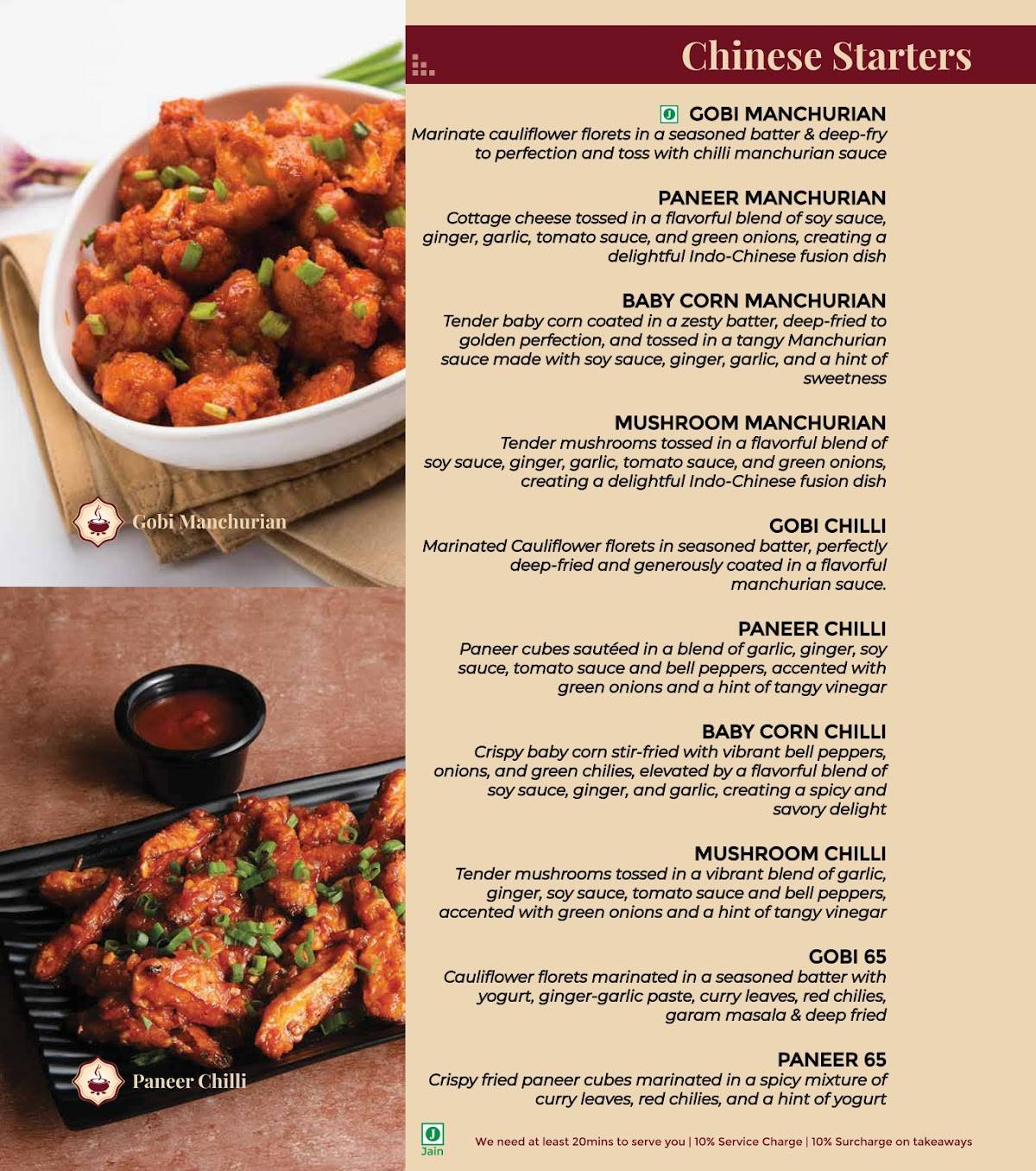 Paakashala @ Dickenson Road Veg Restaurants in Dickenson Road menu