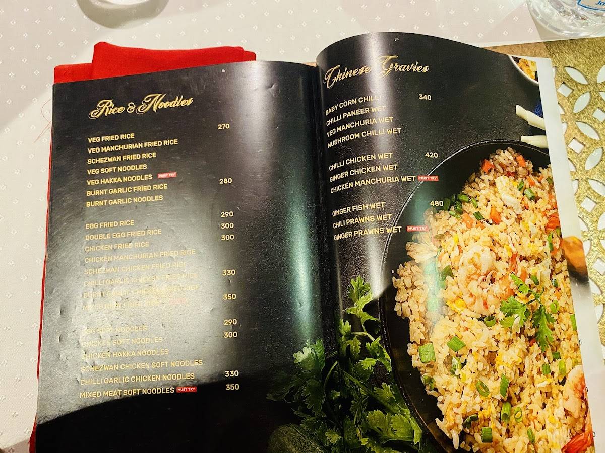 Pakka Local, Kondapur menu