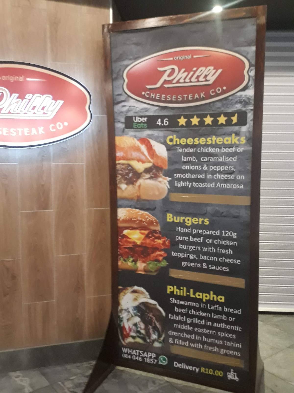 Menu at Philly Cheesesteak Co Fourways Mall restaurant, Sandton ...