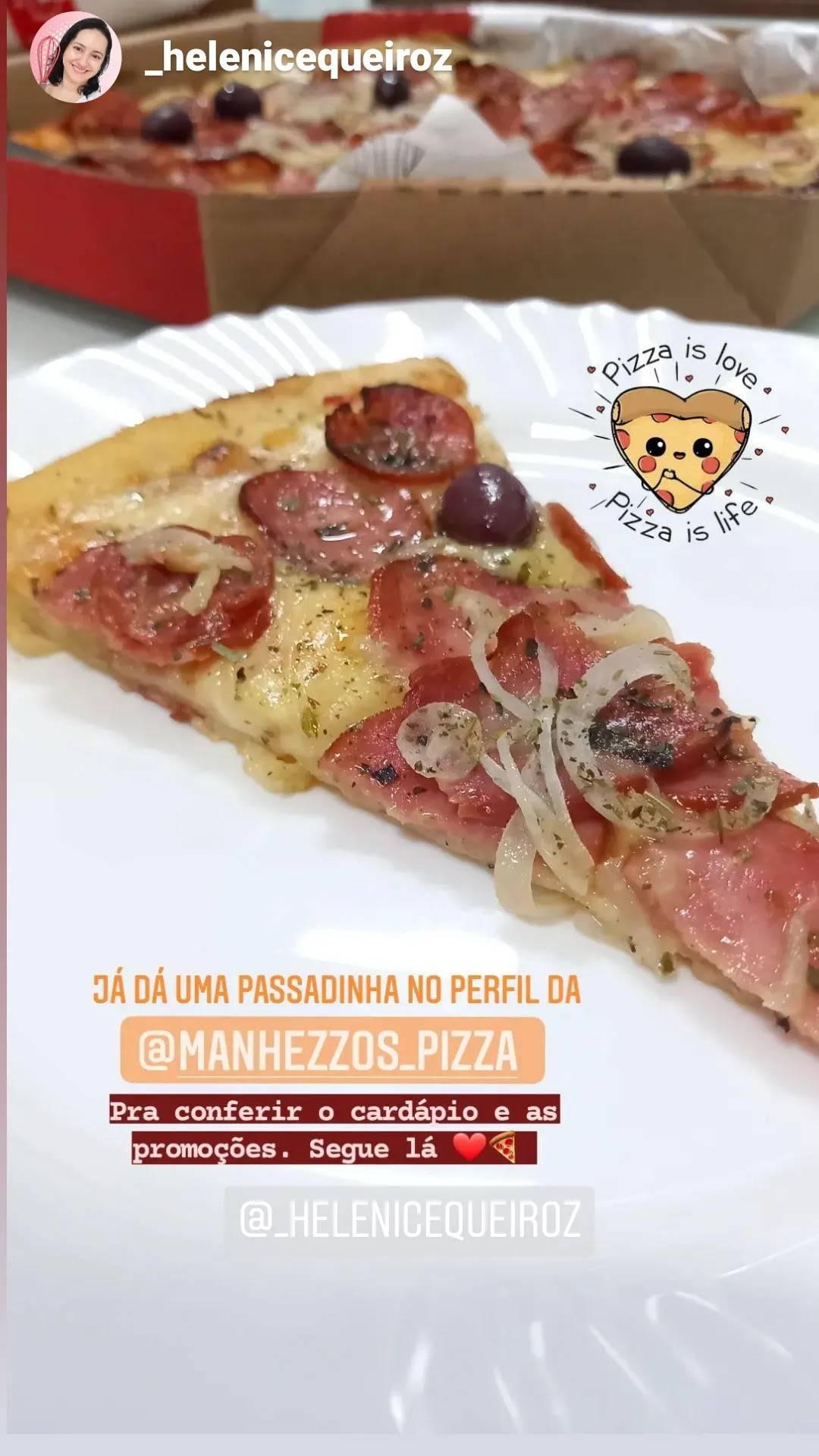 Pizzaria Manhezzo's cardápio