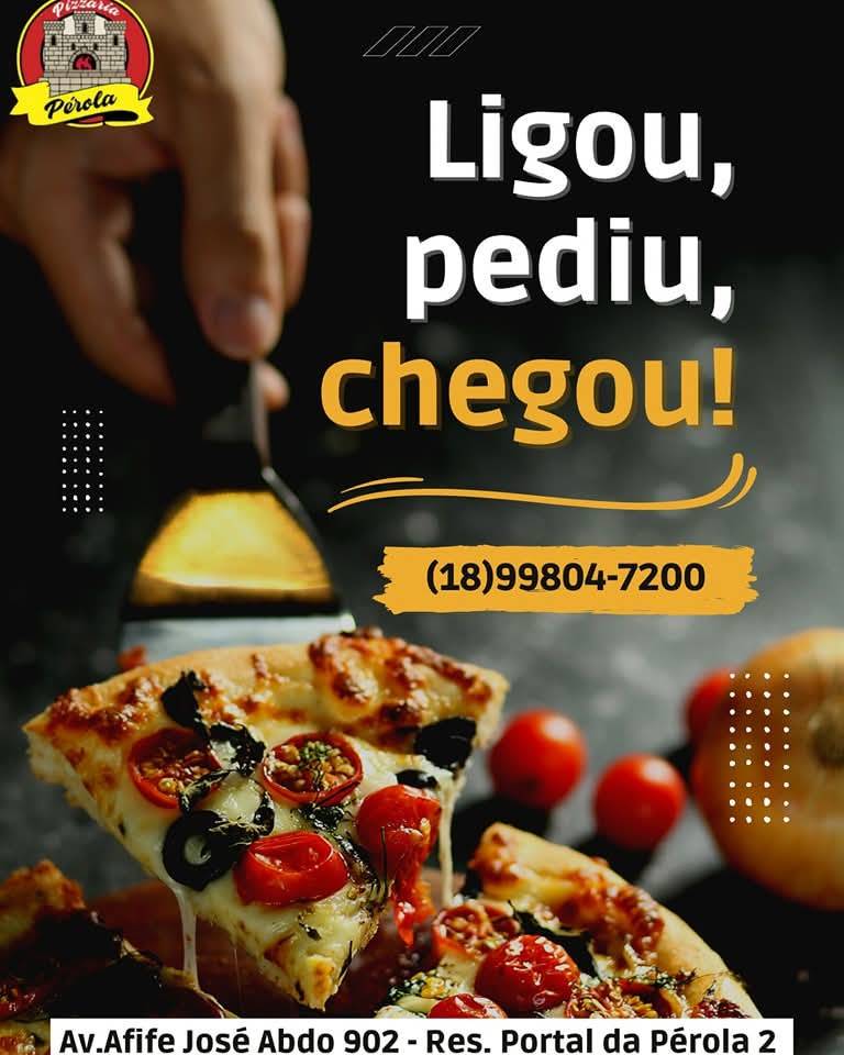 Pizzaria perola cardápio