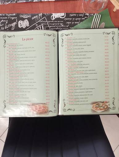 Menu di Ristorante dell' amore 
