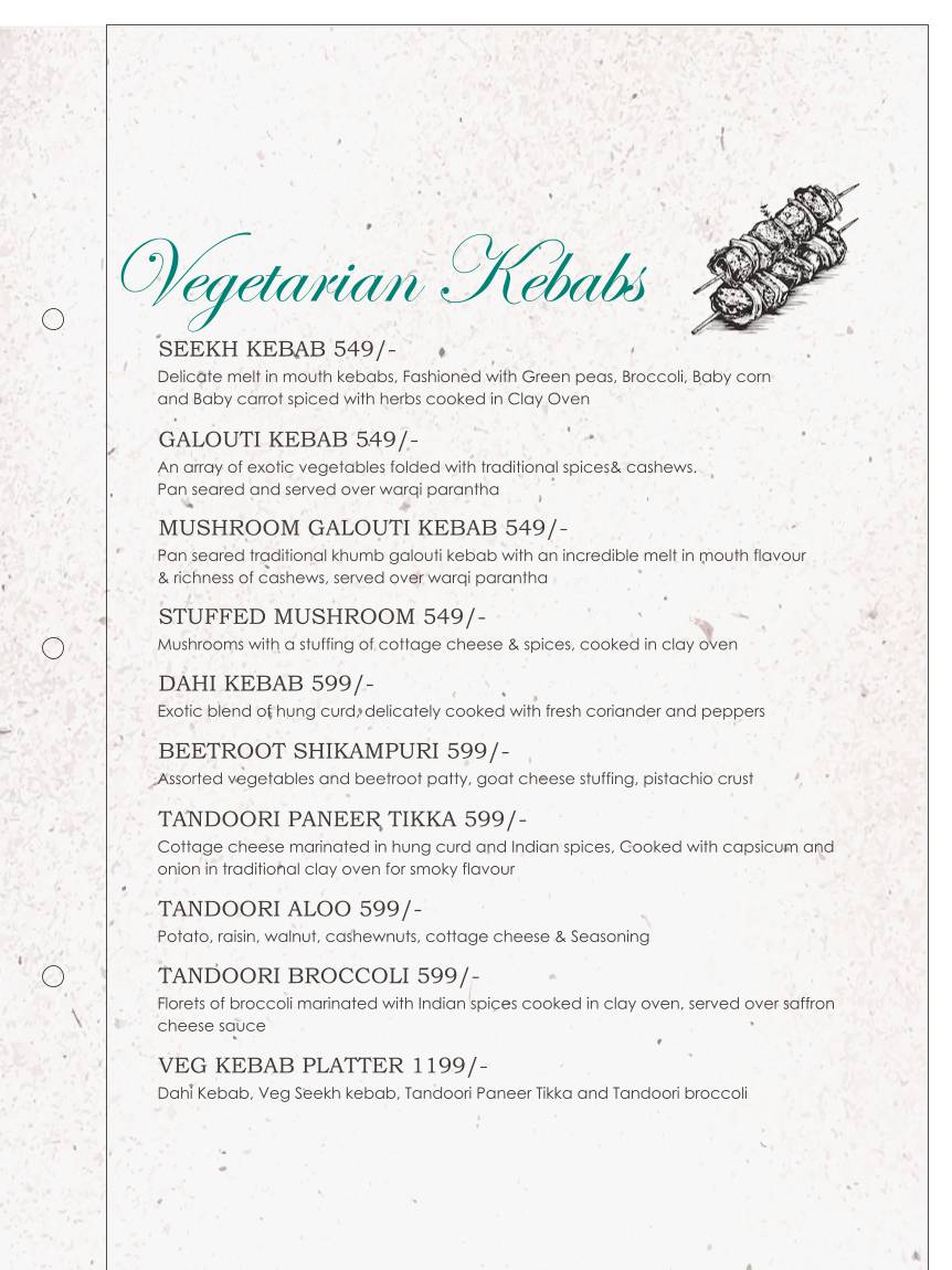 Punjabi By Nature menu