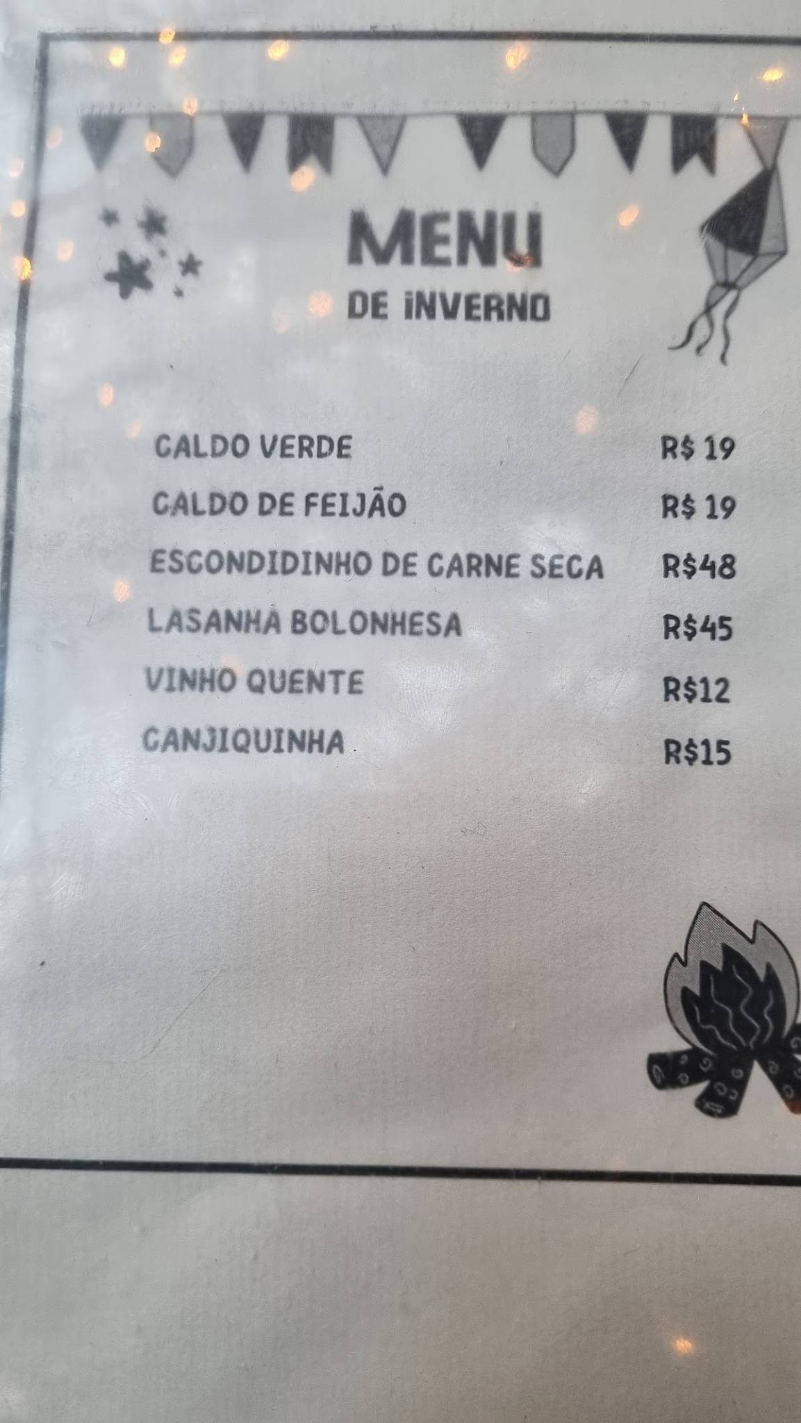 Quintal da Imperatriz cardápio